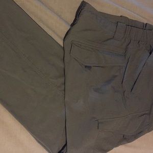 Columbia Silver Ridge Convertible Cargo Utility Pants - Gravel